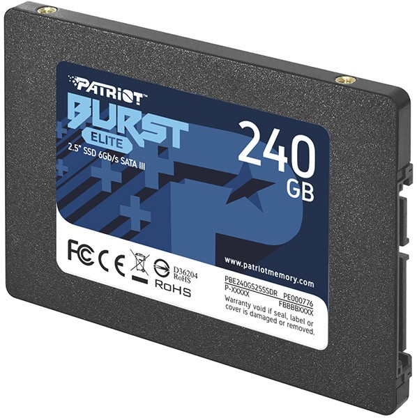 Patriot SSD drive 240GB Burst Elite