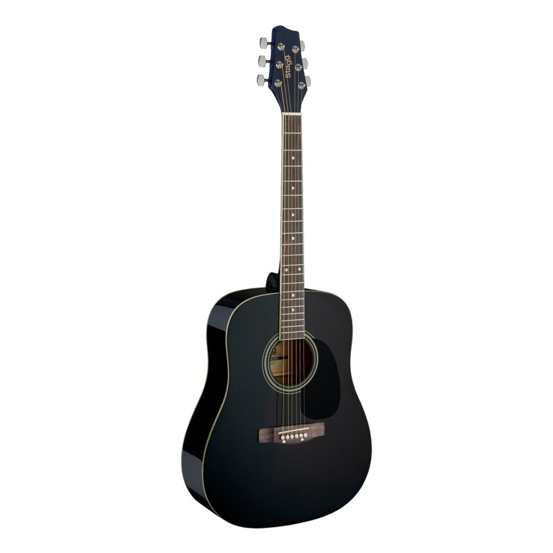 Stagg  SA20D BLK - czarna gitara