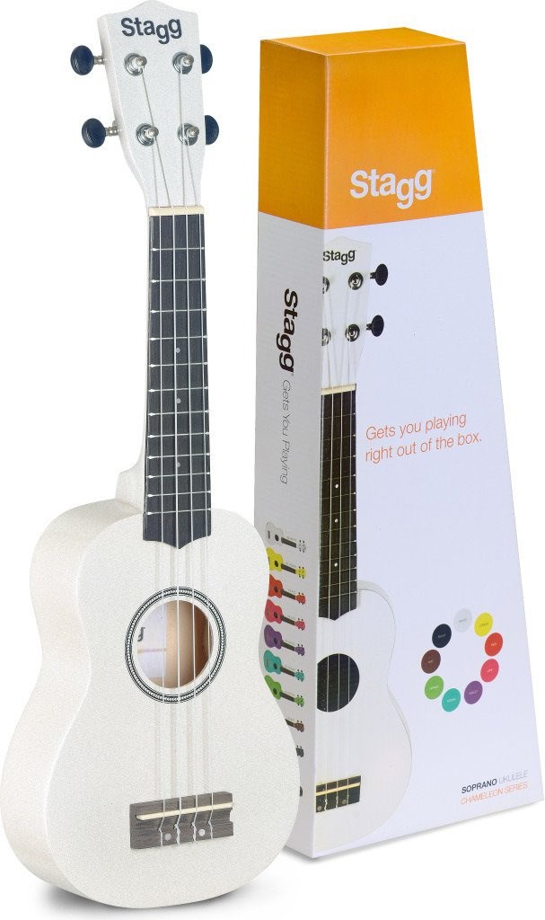 Stagg US-WHITE - ukulele sopranowe |