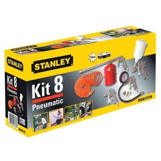 STANLEY  PNEUMATIC TOOL SET 8 pcs