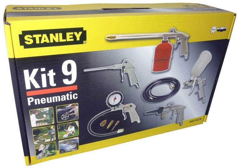 STANLEY  PNEUMATIC TOOL SET 9 pcs