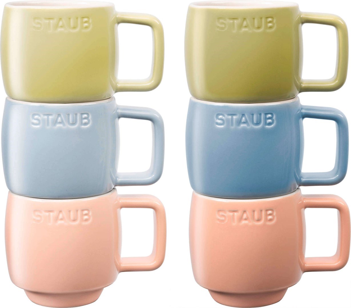 Staub  Set of 6 Ceramic Mugs