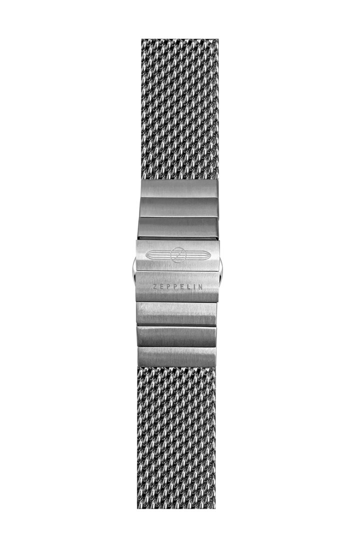 Zeppelin Steel bracelet silver, 22 mm