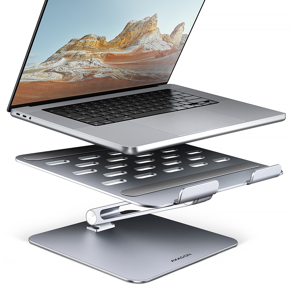 AXAGON  STND-LQ HQ ALU stand fo