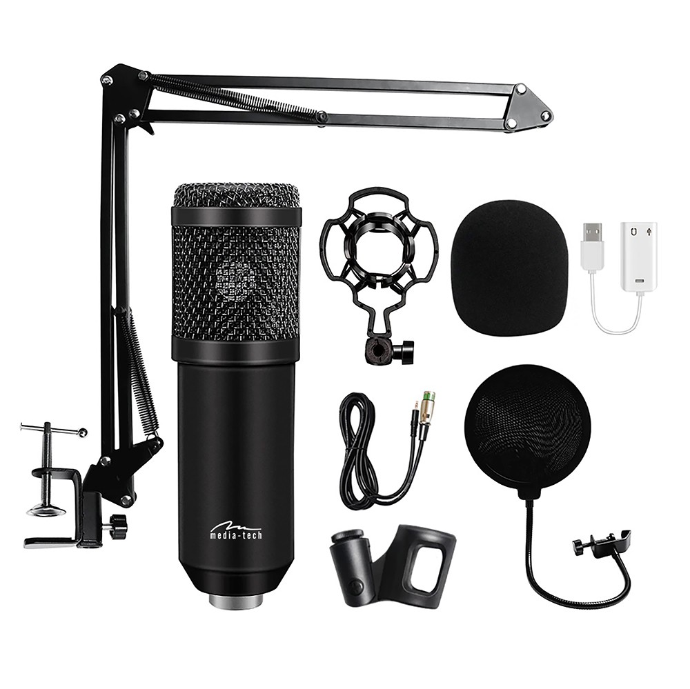 Media-Tech Studio and streaming microphone MT397K
