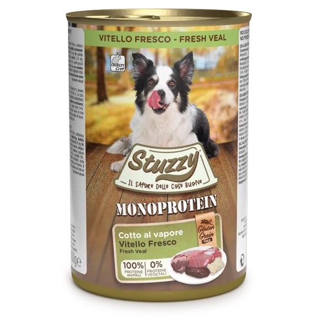 STUZZY  Monoprotein Veal - wet dog