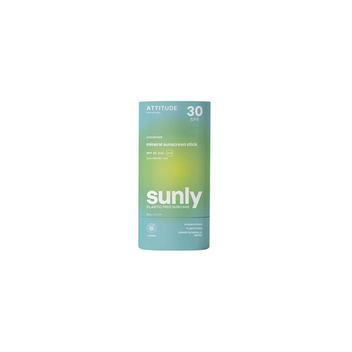 Attitude Sunly Mineral Sunscreen Stick SPF