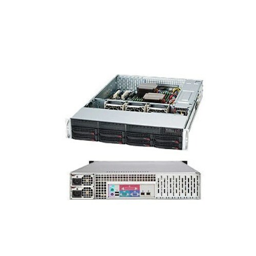Supermicro  2U 8x3.5" hot-swap SAS/SATA