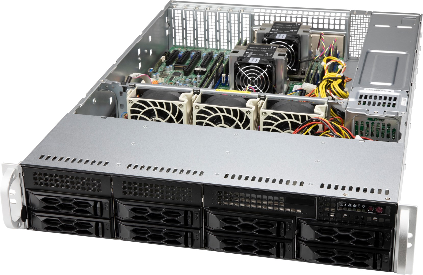Supermicro CSE-LA25TQC-R609LP computer case Rack Black