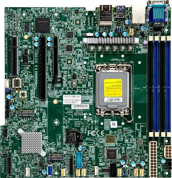 Supermicro MBD-X13SCH-F Intel® C226 LGA 1700