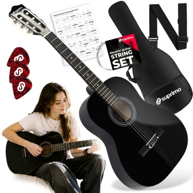 No name SUPRIMO CG34 BK gitara