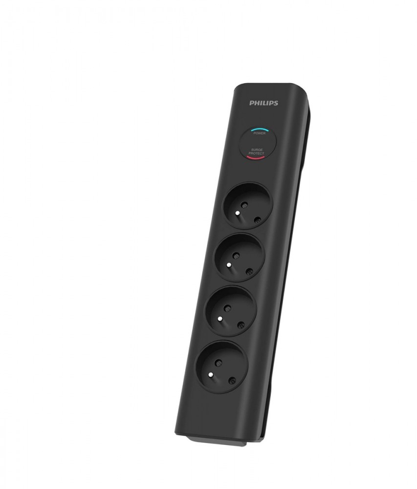 Philips  surge protector 2m SPN7040BA/60 Black