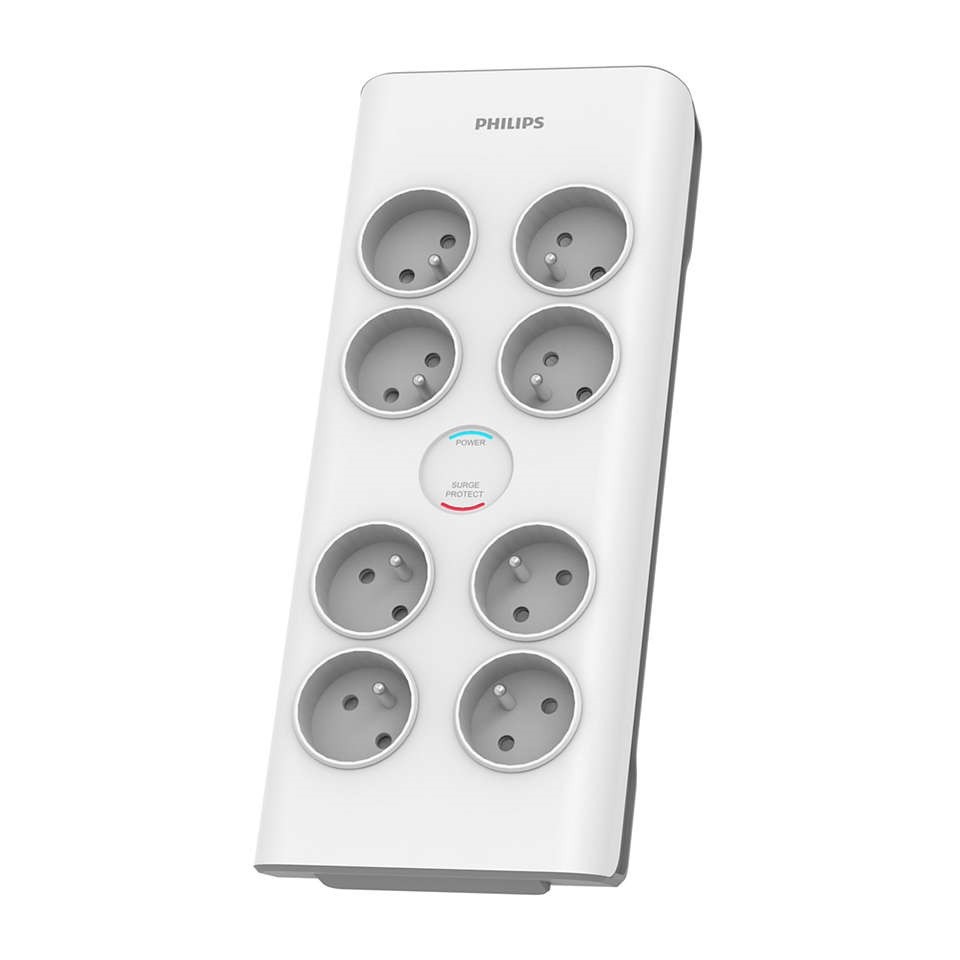 Philips  Surge protector SPN7080WA/60 | Phil-SPN7080WA/60