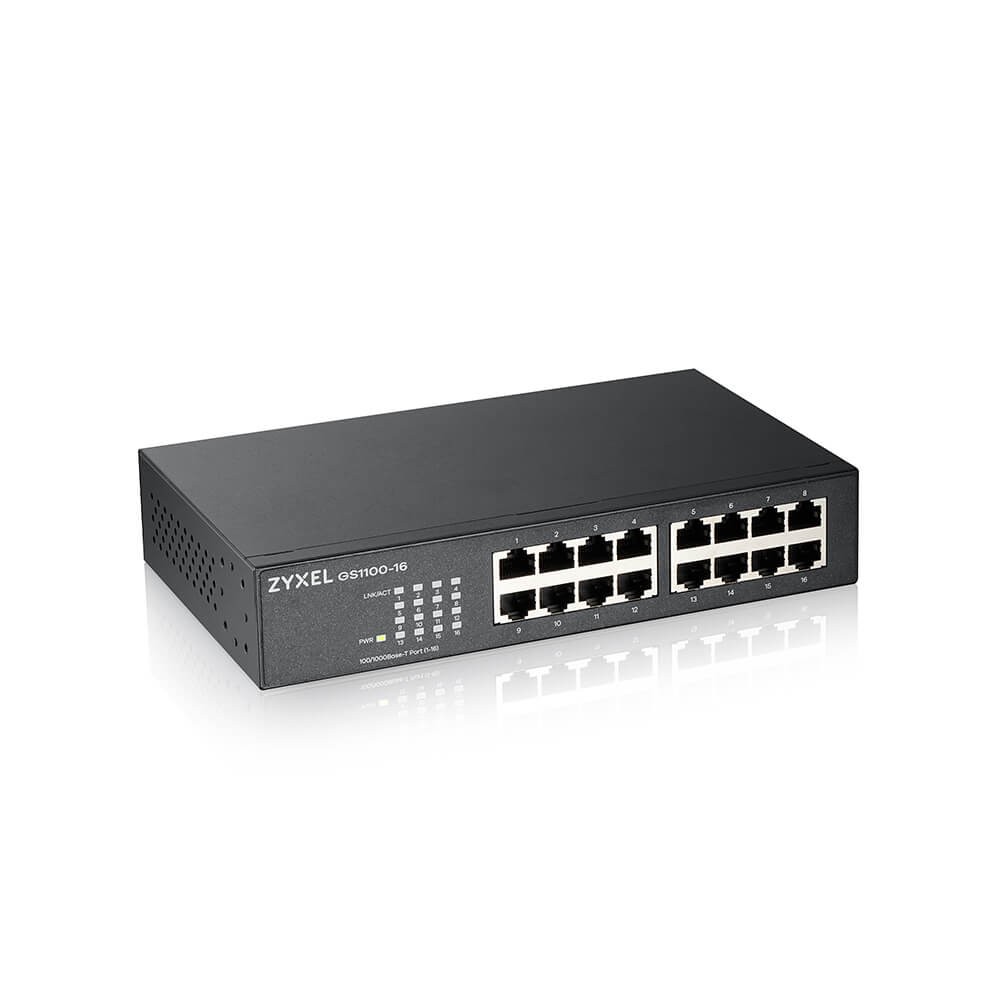 Zyxel Switch 16 GE GS1100-16-EU0104F |