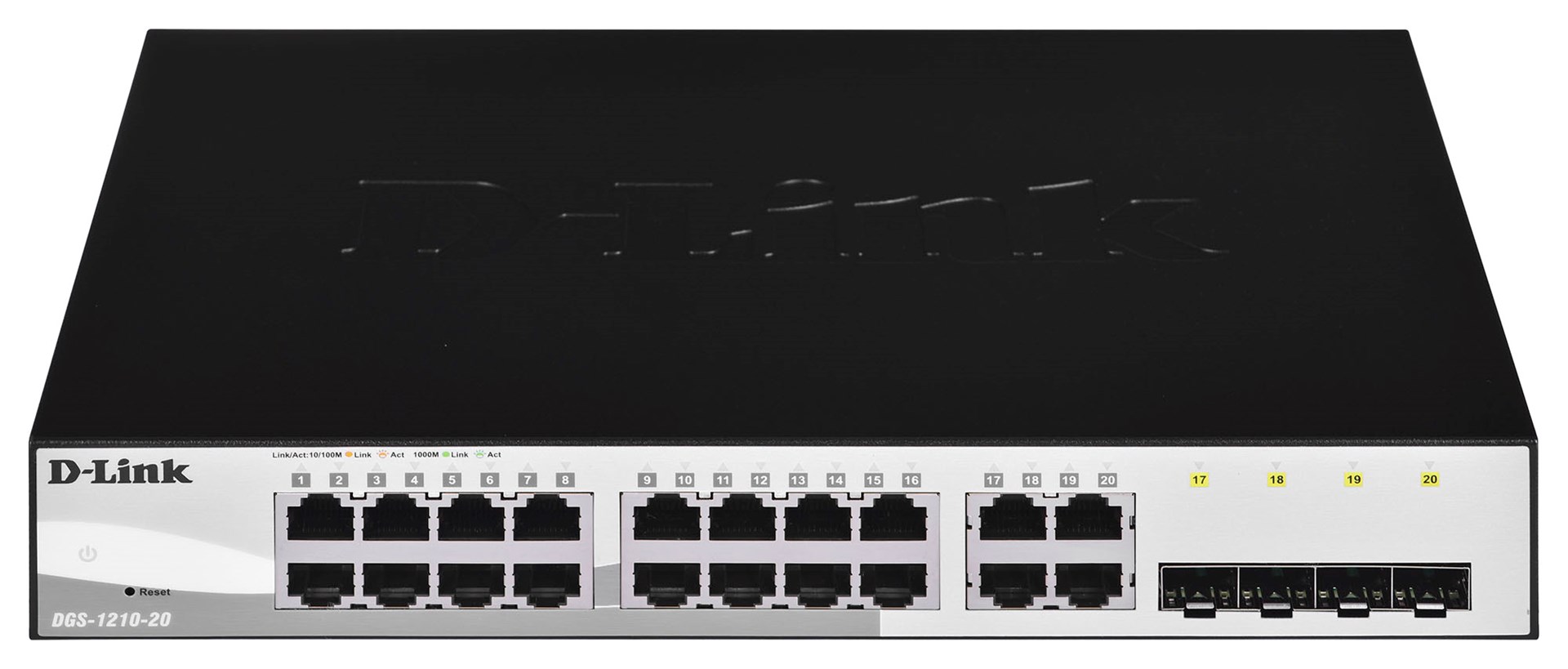 D-Link  Switch DGS-1210-20/E 16GE 4SFP |