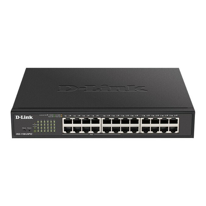 D-Link  Switch DGS-1100-24PV2 24GE PoE |