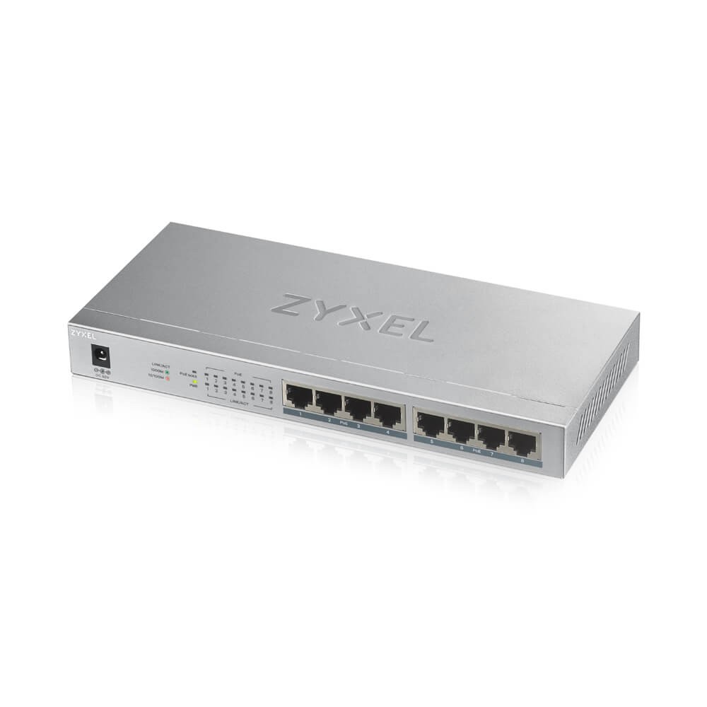 Zyxel Switch GS1008-HP 8 Port Gigabit