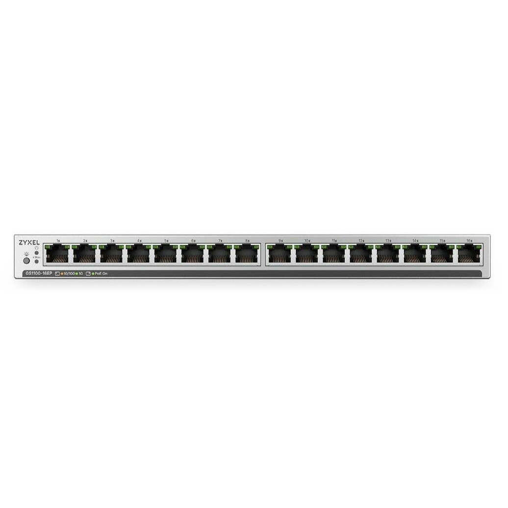 Zyxel Switch GS1100-16EP-EU0101F | GS1100-16EP-EU0101F |