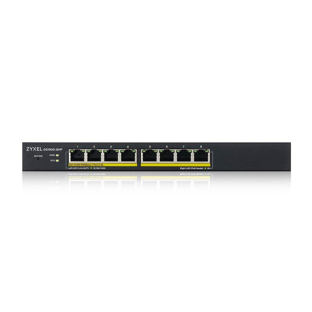 Zyxel Switch GS1900-8HP GS1900-8HP-EU0103F | GS1900-8HP-EU0103F