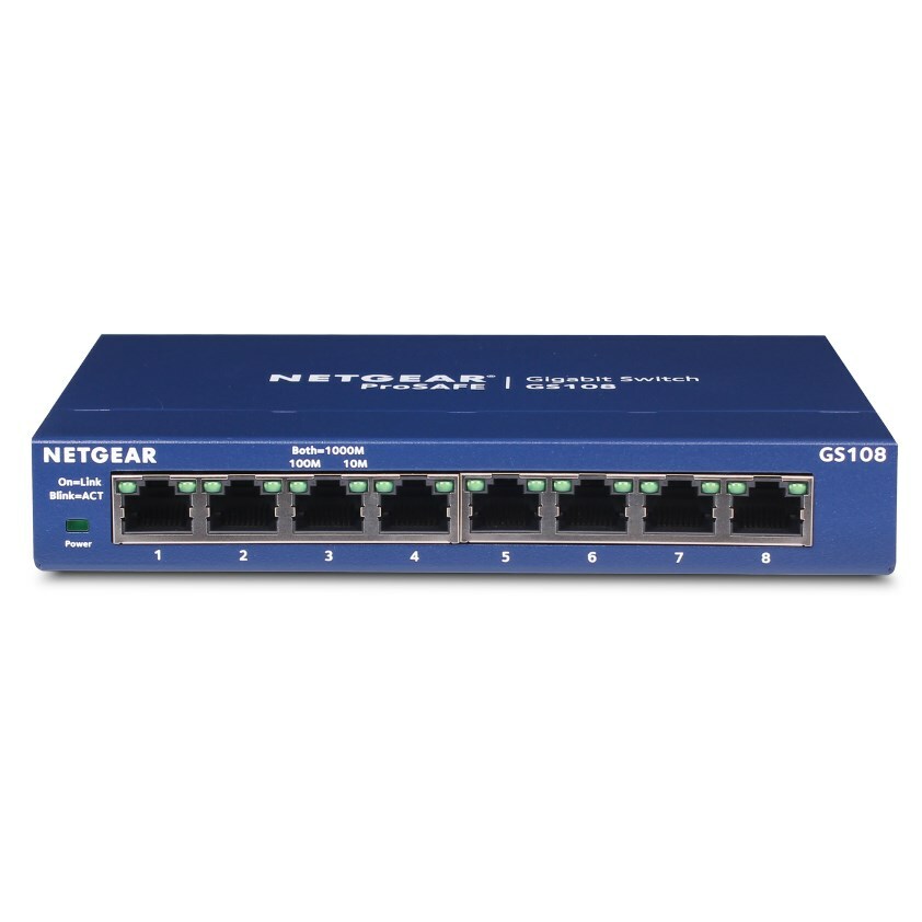 NETGEAR SWITCH  GS108GE | 3870 |