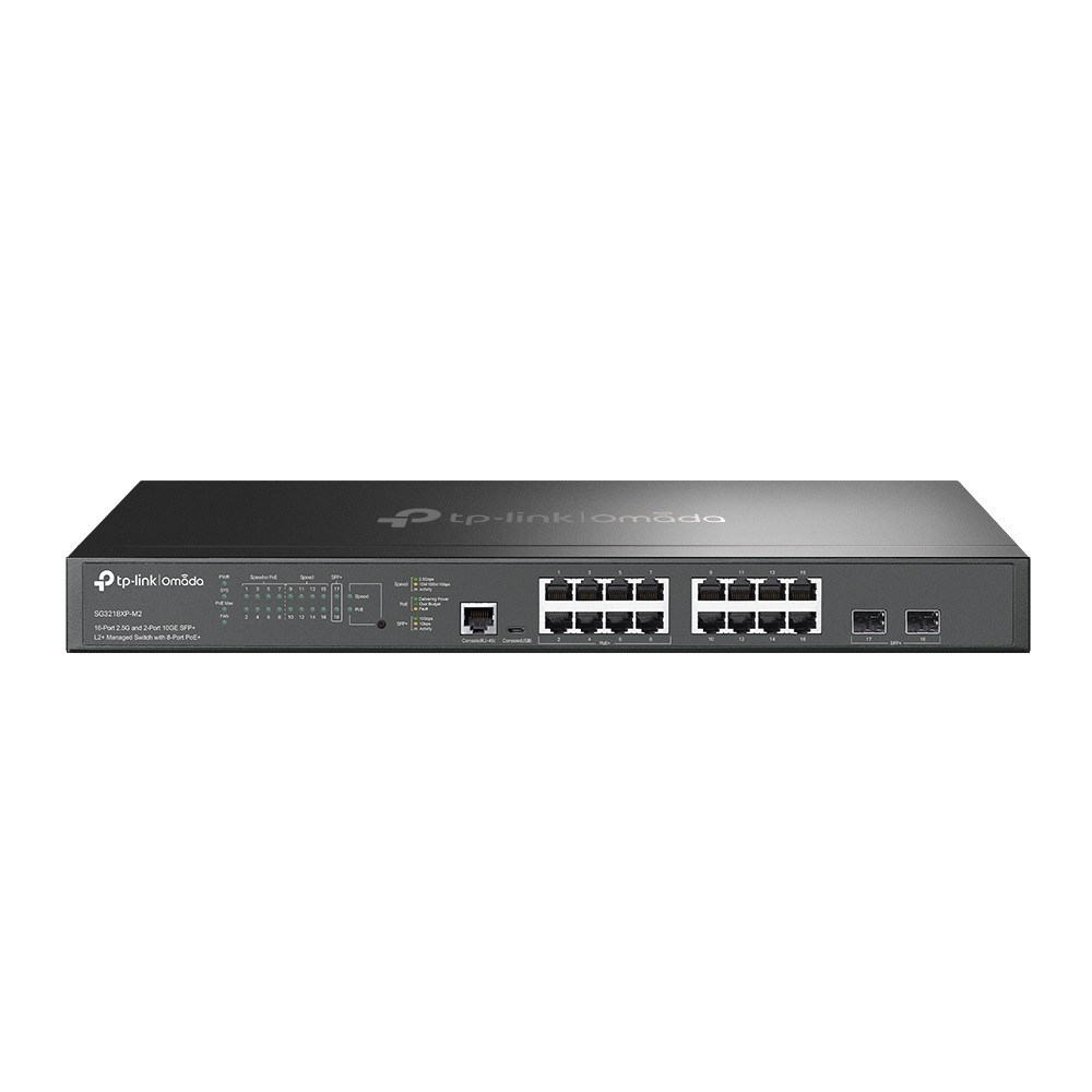 TP-LINK Switch SG3218XP-M2 16x2.5GE PoE+