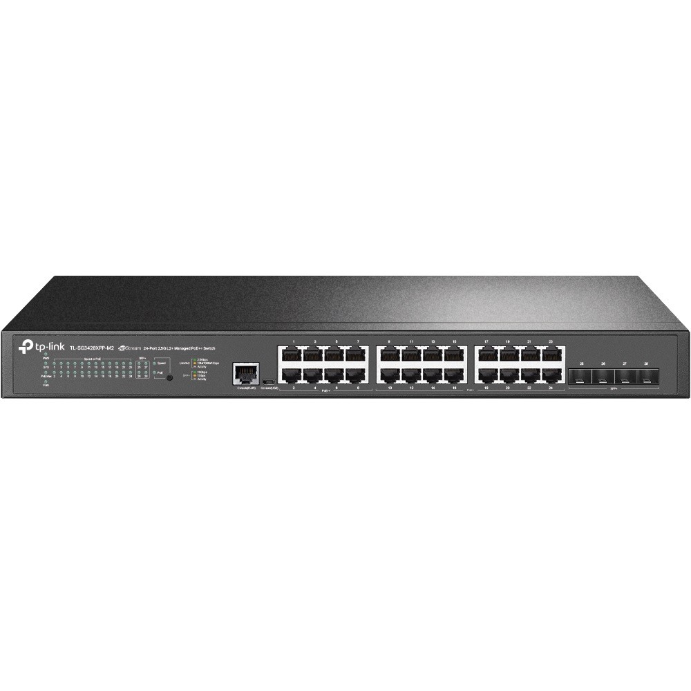 TP-LINK Switch SG3428XPP-M2 24x2.5GE PoE+