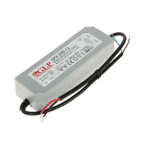 GLP Switching Power Supply 12V/16A/GPV |