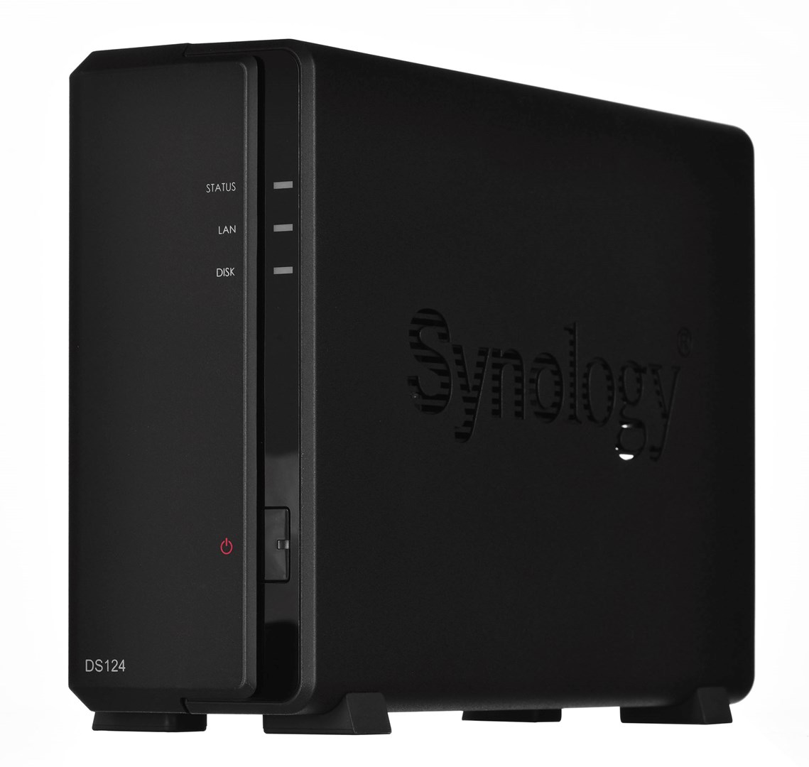 Synology  Server DS124 1x0HDD RTD1619B 1GB