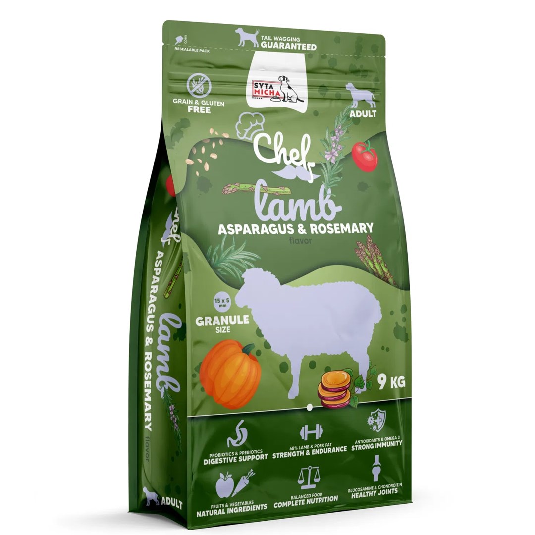 SYTA MICHA Chef Lamb, asparagus and