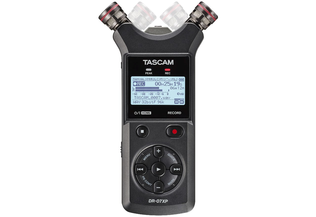TASCAM  DR-07XP - portable digital recorder