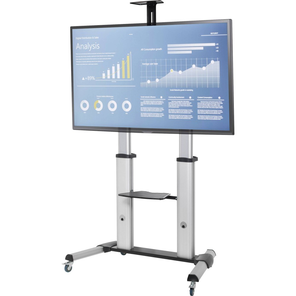 Techly  Mobile stand for large TV