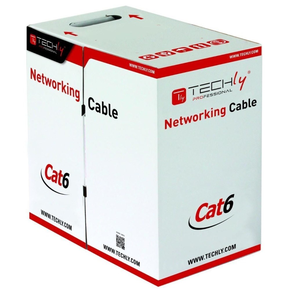 Techly UTP Cat6 bulk cable 4x2