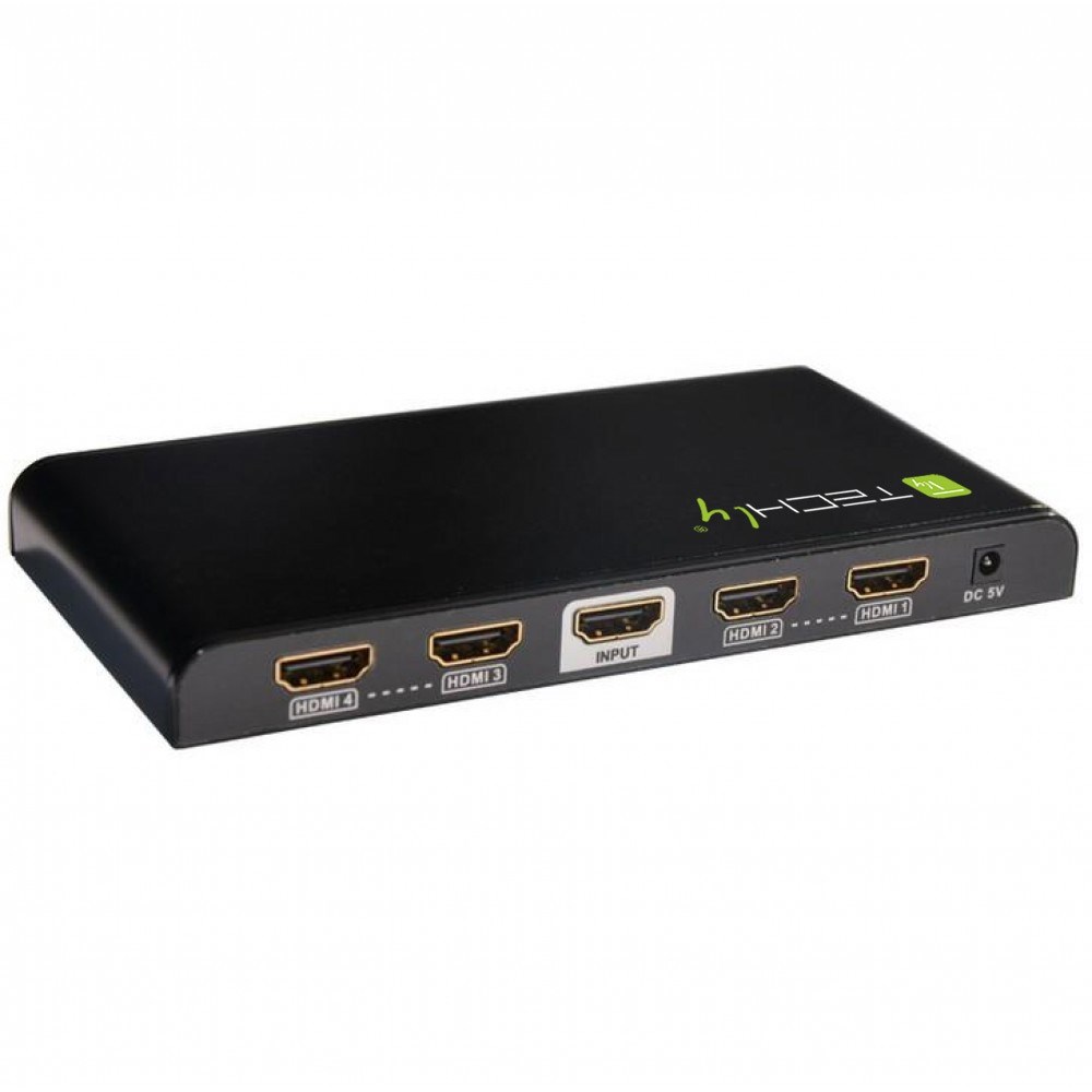 Techly Splitter HDMI 4 way 4K*2K