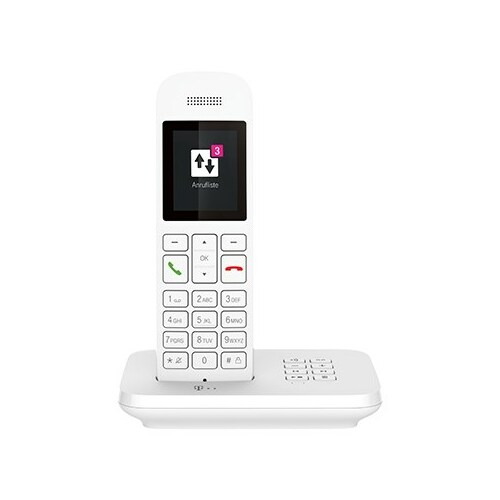 Telekom  Sinus A12 Analog/DECT telephone White