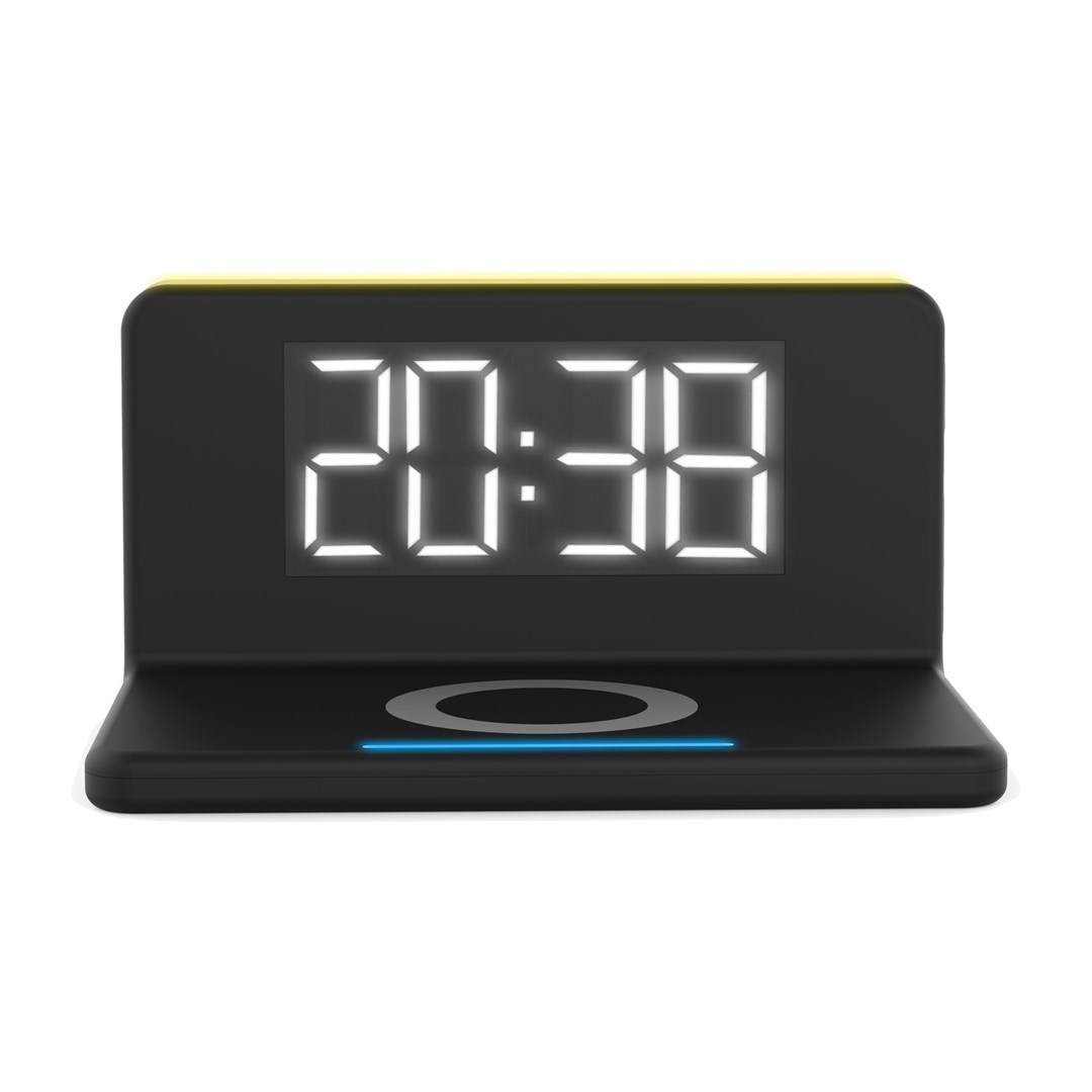TERRATEC  ChargeAir Digital alarm clock Black