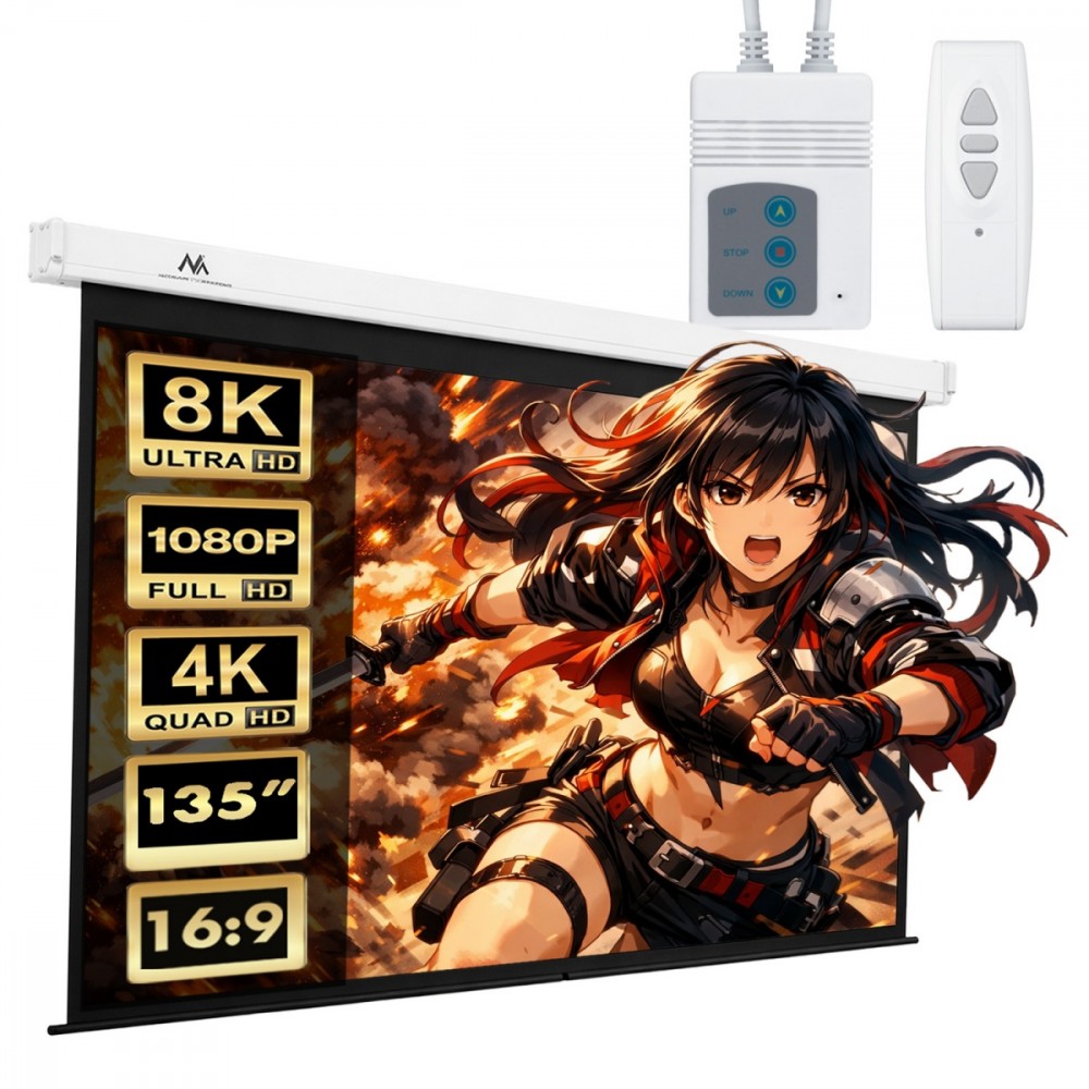 Maclean  The projection screen 135 inch