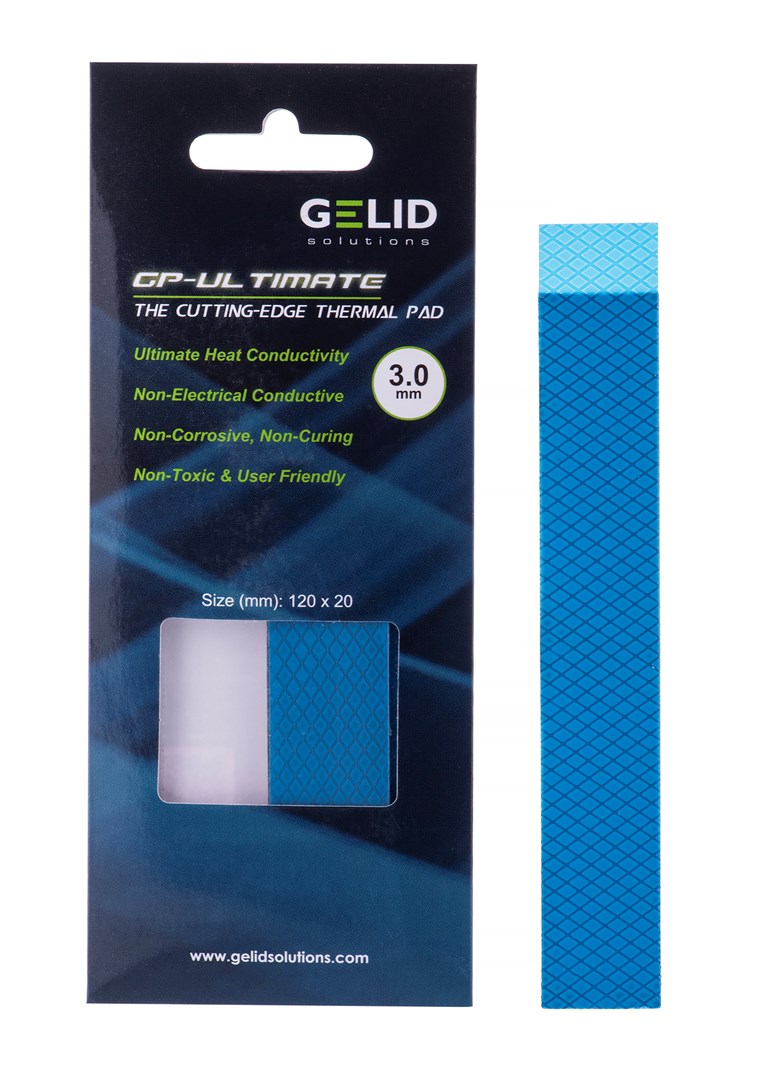 GELID Thermopads Ultimate 120x20x3.0mm TP-GP04-R-E