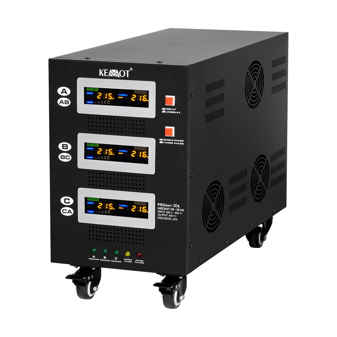 KEMOT Three-phase stabilizer  PROavr-30k | URZ3437-30