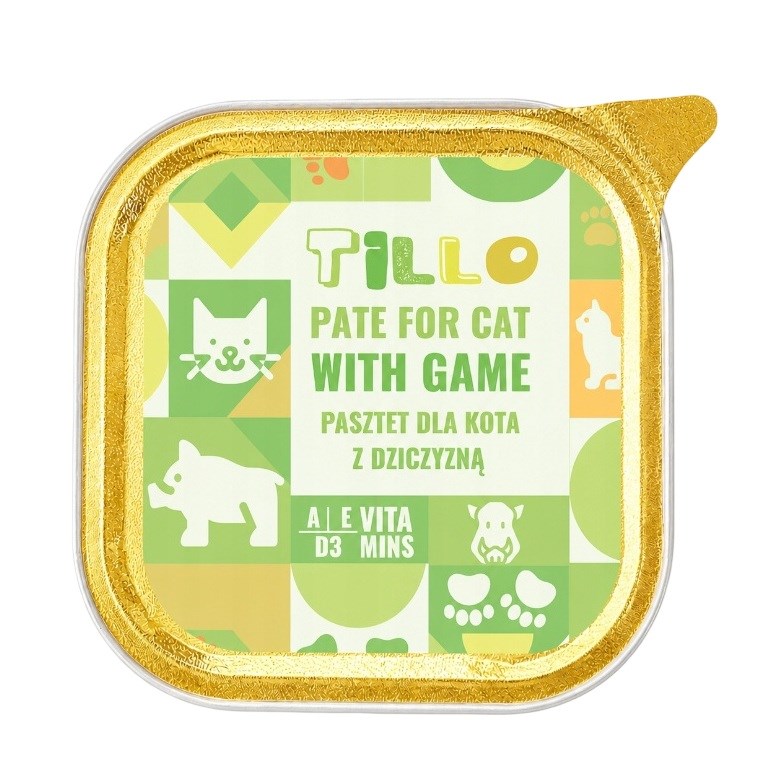 Tillo Pate Game - wet cat