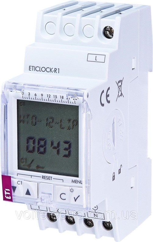 ETI TIME SWITCH DIGITAL MOD CLOCK-R1