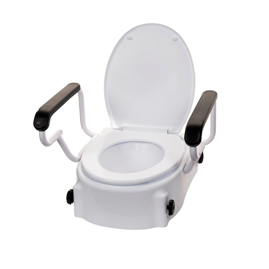 ActionMed Toilet seat riser with handles
