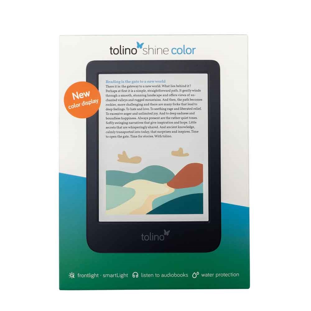 Tolino  shine color e-book reader Touchscreen