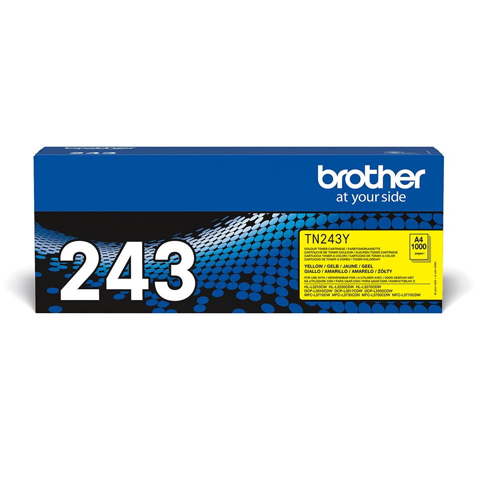 Brother Toner TN-243Y HL-L32XX/DCP-L35XX/MFC-L37XX | TN243Y
