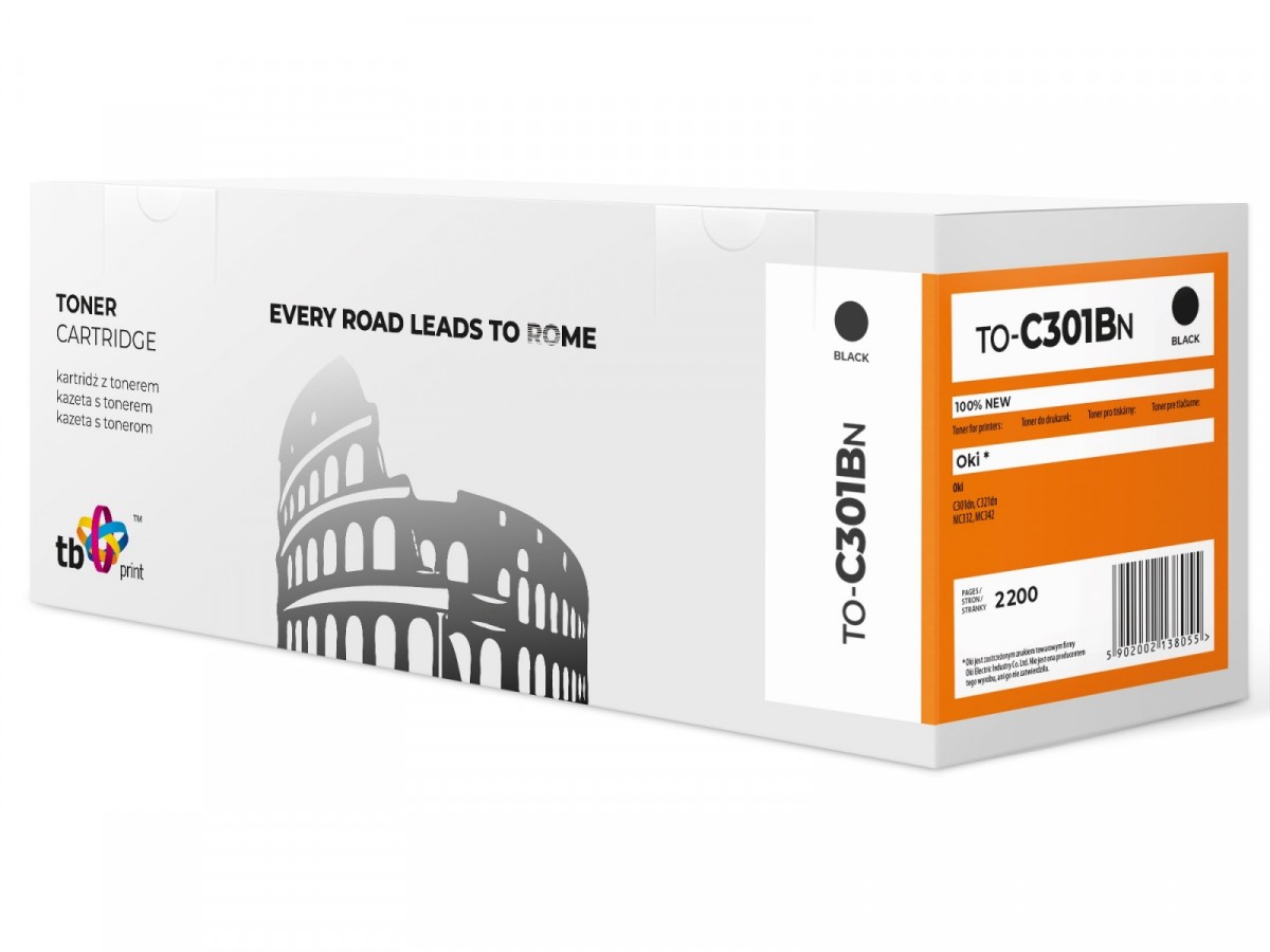 TB Print Toner for OKI C301