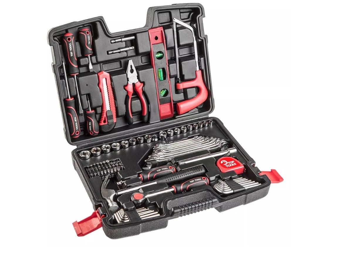 TOP TOOLS  1/4", 3/8" tool set
