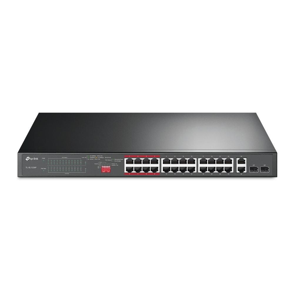 TP-LINK  24-Port 10/100Mbps + 2-Port Gigabit