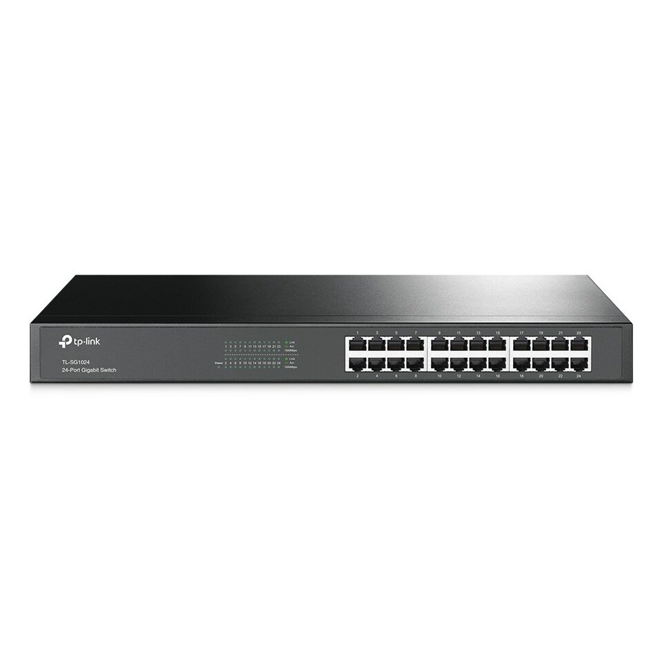 TP-LINK 24-Port Gigabit Rackmount Network Switch