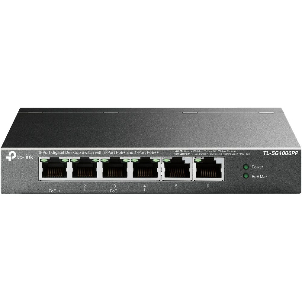 TP-LINK  6-Port Gigabit Desktop Switch with
