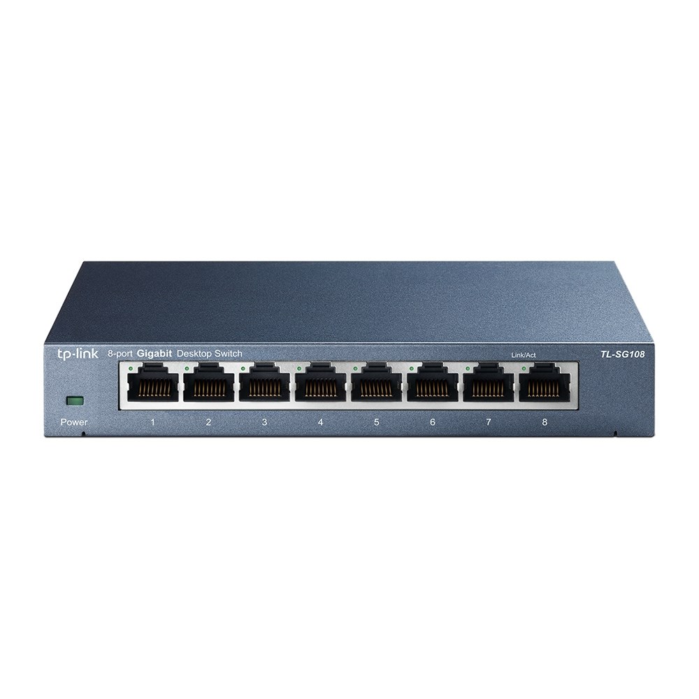 TP-LINK  8-Port 10/100/1000Mbps Desktop Network Switch