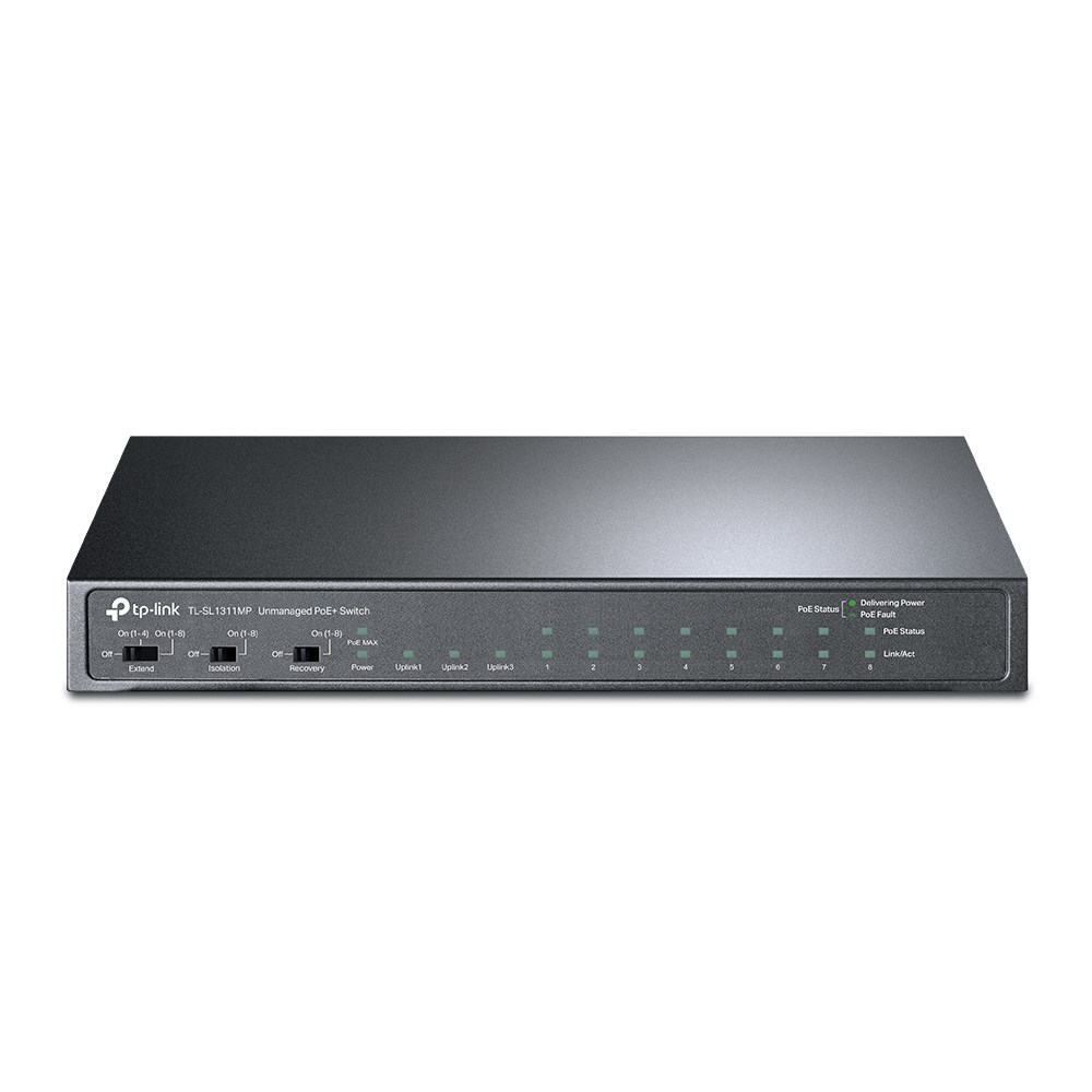 TP-LINK  8-Port 10/100Mbps + 3-Port Gigabit
